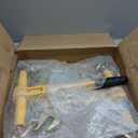 Ratchet Chain Binders - Heavy Duty 3/8" -1/2" Load Binders with Grab Hooks,9200 lbs Working Load Limit,2-Pack,for Grade 70 Transport Chains,Ideal for Towing,Hauling, and Flatbed Trailers