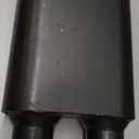 Floshine Universal 80Series Mufflers 2.5 Inch Dul Inlet (ID) 2.5 Inch Dul Outlet (ID), 3 Chamber Performance Automotive Muffler Exhaust FH20D20