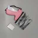 Stitch Gun for Clothing, Stitchy Gun Quick Clothes Fixer, Dress Tagging Gun-Includes 2,000 Black Fasteners & 2,000 White Fasteners & 6 Needles (Rose Red/White)