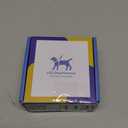 Rechargeable Light Up Dog Harness for Small Dogs  Adjustable LED Dog Vest with Reflective Strips, No Pull Glow in The Dark Puppy Harness for Night Walking Safety-Blue