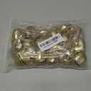 Yinder Garland Jingle Bell for Christmas Decorations Vintage Hanging Bell Garland on String for Christmas Tree Home Office Wall Door Decorations(Gold, 2 Pcs)