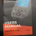 TENS Unit Muscle Stimulator Pro for Back Pain Relief, Shoulder Recovery and Physical Therapy, Electronic EMS Massager Machine with PMS Pulse for Effective Shock Therapy, Red