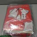 fun shack Flight Attendant Costume Women Red, Retro Airline Stewardess Outfit for Women, Vintage Stewardess Attire (Small)