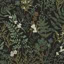 Dark Green Fern Botanical Shelf Liner Contact Paper Self Adhesive Vinyl Botanical Drawer Liner Wall Paper for Kitchen Cabinets Dresser Dollhouse Walls Arts Crafts Decal 17.5X117 Inches