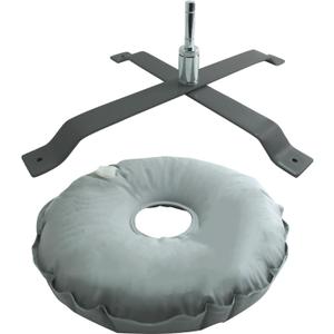 Cross Base Stand for Feather Flag, Feather Flag Base Stand, X Stand Base for Feather Flag, Swooper Flag Pole Base for Ground
