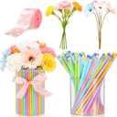 Honeydak Appreciation Gifts Teacher Essentials Supplies Must Haves for Teacher, Includes Pen Holder, Pencils, Artificial Flowers, and Ribbon