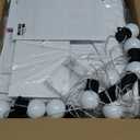 JoyMuse 4FT Marquee Light Up Letters,Large Marquee Letters 4 Feet Tall for Marry Me Proposal Decorations Big 4FT Letters with Lights for Baby Shower Party Decor, Letter H