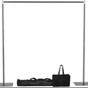 HAYOHRT Pipe and Drape Backdrop Stand Kit 8x10 ft Adjustable Photo Background Backdrop Stand Heavy Duty with Metal Base for Party Wedding Video Studio Birthday Background Banquet Decorations
