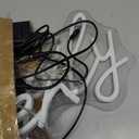 Super Large Neon Sign Happily Ever After with Dimmer, Art Decorative Neon Lights for Bedroom, Wedding, Birthday, Home Wall Decor, Bachelorette Party (60.26"X12.52")