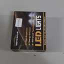 H4 Bulb, 1:1 Real Size 40000LM H4/9003/HB2 Light Bulbs, 1000% Super Bright 6500K Cool White with Fan, Fog Lights Bulb, Pack of 2