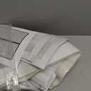 METAONLY Magnetic Screen Door Mesh Fits 34" x 80" Door - Curtain Size 36" x 82", Works for Patio, Sliding Door, Keeps Bug Mosquito Out, Fresh Air Flow, White