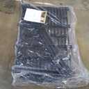 12 Panel No Dig Decorative Garden Fence with Gate - 42in H x 26.5 ft L, Tall Animal Barrier for Dogs Rabbits, Rustproof Metal Wire Panels for Yard, Patio, and Outdoor Border Use