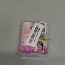 ANGGREK Hair Curler, Hot Rollers Single Heated Curlers Mini Large with Clip Air Drying USB for Curtain Bangs, Fringe, Short Medium Length Hair, Battery Operated, Pink