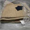 Bedsure 5x7 Faux Wool Area Rugs for Living Room, Machine Washable Carpet, Non-Slip Backing, Pet Friendly Throw Rug for Bedroom Dining Room, Natural Ivory