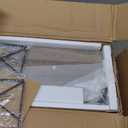 RUSTOWN Farmhouse Medicine Cabinet with 2 Barn Door, Wood Wall Mounted Storage Cabinet with Adjustable Shelf and Towel Bar, 3-Tier Bathroom Cabinet for Bathroom, Living Room(Washed Oak, Medium)