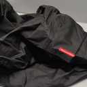 Porch Shield Fire Pit Cover - Waterproof 600D Heavy Duty Fade Resistant Round Patio Fire Bowl Cover Black