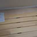 Solid Pine Wire Shelf Covers, 16" D x 31" L, Tool-Free Pantry Rack