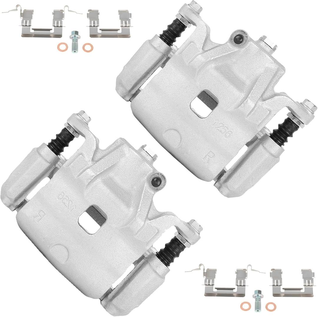 cciyu 19B3308 19B3309 Front Left & Right Brake Calipers With Bracket For Nissan For Altima 2007-2010,For Nissan For Sentra 2007-2010