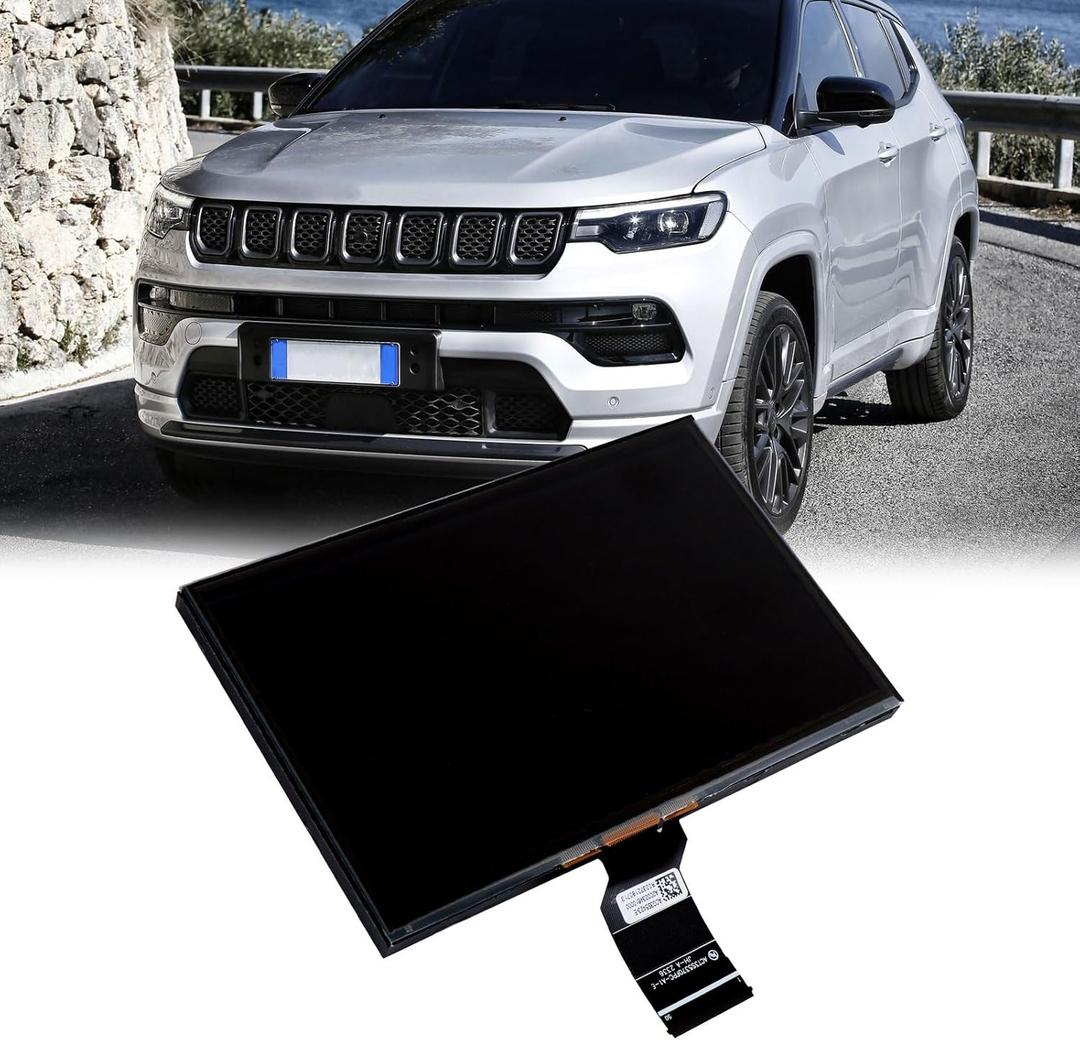 7" Uconnect Touch Screen Display Compatible with 2017 2018 2019 2020 Jeep Compass # TDO-WXGA0700K00057-V1 TDO-WXGA0700K00033-V2(No 8.4'')