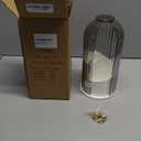 Toothbrush Holders with Sliding Lid, Rotating 3 Slots Bathroom Organizer Countertop, Tooth Brush Toothpaste Holder Bathroom Counter Stand Sink Organizer Caddy for Vanity Makeup Brushes Holder (White+Transparent Black)