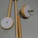 let's make Baby Crib Mobile Arm - Wooden Baby Mobile Crib Holder 31 inch for Mobile Hanging Baby Crib Attachment for Nursery Decor