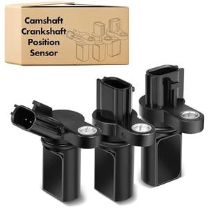 DriveMedley Camshaft and Crankshaft Position Sensor Kit Compatible with Nissan 350Z 2003-2006, Infiniti G35 2003-2005, Altima Maxima (237316J90B, 23731AL61A, 23731AL60C) 3-pcs set