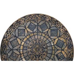 CHICHIC Entrance Door Mat Large 24 x 36 Inch Entry Way Doormat Front Door Rugs Outdoors Heavy Duty Welcome Mat Non Slip Rubber Back Low Profile for Garage, Patio, High Traffic Area, Grey