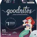 Huggies Goodnites Training Pants, Girls Bedwetting NightTime Underwear, Size XS, 28-43 lbs, 44 Count, Giga Pack