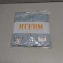 BTFBM Summer Dresses for Women 2025 High Neck Casual Sleeveless Bodycon Formal Ruched Cocktail Club Party Mini Dress (XL)