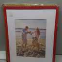 DecorUhome 16x20 Picture Frame Fits 11x14 Photos with Mat, Red