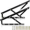 Dyna-Living Bed Lift Mechanism 22kg/48.5lbs Load Capacity Hydraulic Gas Spring Bed Storage Lift Kit for Storage Sofa Cabinet, 1.96 FT