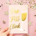 4 x Honeyplum Happy New Year Cards 2026 - Bulk Set of 24 Cards With Envelopes - Sized 4 x 6