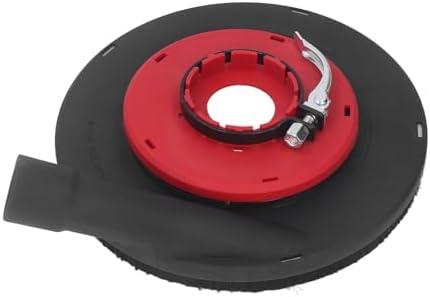 9 Inch Angle Grinder Dust Shroud, for Angle Grinder, Grinding Dust Shroud, Red Black 230mm Grinding Wheel for Polishing Stone Floor