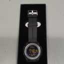 Beeasy Digital Watch for Men Women, 50M Waterproof Ultra-Thin Lightweight Silicone 44mm Sports Watch with Alarm, Stopwatch and Countdown Timer, Ideal for Gym, Running, School and Daily Wear (Black Dial)