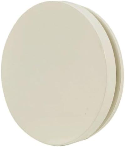 Westbrass D980R-50 Floating No-Hole Bath Waste Overflow Faceplate and Adaptor, 1-Pack, Powder Coat Biscuit