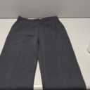 ODODOS Women's Modal Soft Wide Leg Pants with Pockets Adjustable Shockcord High Waist Casual Lounge Pants-27/29/31" Inseam, Size XS, Dark Grey