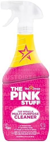 The Pink Stuff Miracle Multi-Purpose Cleaner Spray, 30 fl oz – Now 20% More! Powerful All-Purpose Cleaning Solution for Kitchens, Bathrooms, Floors & More – Cuts Through Grease & Grime with Ease