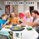 Chain Triangle Chess Game, Rubber Band Geoboard Chess Game, Strategy Board Games for Family Night Game, Family Games for Kids and Adults, 2 to 4 Players