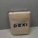 DEXI Bathroom Rugs 24x36, Non Slip Washable Bath Mat, Absorbent Chenille Bathmat, Ultra Soft Thick Carpet for Tub Shower Floor, Beige