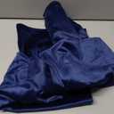 JIAHANNHA Velvet Navy Blue Throw Pillow Covers 18x18 Inches Pack of 2 Soft Decorative Square Cushion Covers for Couch Sofa Bed Livingroom Car,45x45Cm