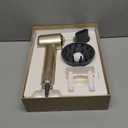 Tideway Hair Dryer, Blow Dryer with Diffuser High-Speed Plasma Ionic Low Noise for Fast Drying, Travel Hair Dryer for Women and Man, Curly/Wavy & Long/Thick Color-Treated Hair H11 (Gold)