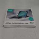 Nillkin iPad Air 13 inch Case Keyboard (M3,2025/M2,2024), Slide Camera Cover, iPad Pro 12.9 Protective Case with Wireless Detachable Keyboard, Multi-Touch Trackpad and Pencil Holder