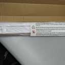 LazBlinds Cordless 1" Vinyl Mini Blinds for Indoor Windows - Light Filtering Horizontal Window Blinds & Shades, 26 1/2" W x 64" H, White