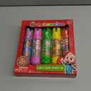 Sunny Days Entertainment CoComelon Jumbo Chalk Holders | 5 Chalk Holders for Kids | Toddler Sidewalk Chalk