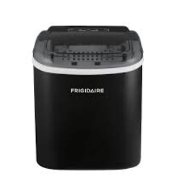Frigidaire, 26 Lbs Portable Compact Icemaker, Ice Making Machine, Black, Medium