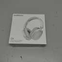 RORSOU C6 Active Noise Cancelling Headphones, Wireless Over Ear Bluetooth Headphones, 60H Playtime, Lightweight Folding Deep Bass Comfort Fit Ear Cups Headset with Mic for iPad/Travel/PC/Home Silver