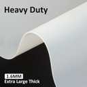 Extra Large Silicone Mat,Silicone Mats for Kitchen Counter Island Dinner Table Countertop Protector Heat Resistant Mat (120 x 48, Translucent)