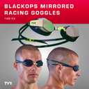 TYR Blackops 140 EV Racing Swim Goggles for Men and Women, Anti-Fog Competitive Swimming Goggles
