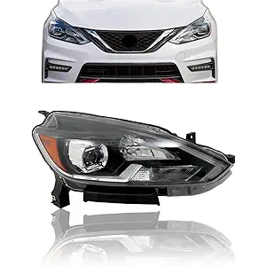 labwork Headlight Assembly Replacement for Nissan Sentra 2016-2019 Headlight Headlamp Assy Right RH Set Passenger Side