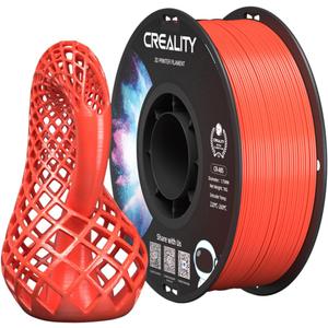 Creality ABS 3D Printing Filament 1.75mm, Excellent Resistance, Odorless Non-Toxic, Stability, Tough, 1kg(2.2lbs) ABS Filament 1.75mm for 3D Printer (Red)